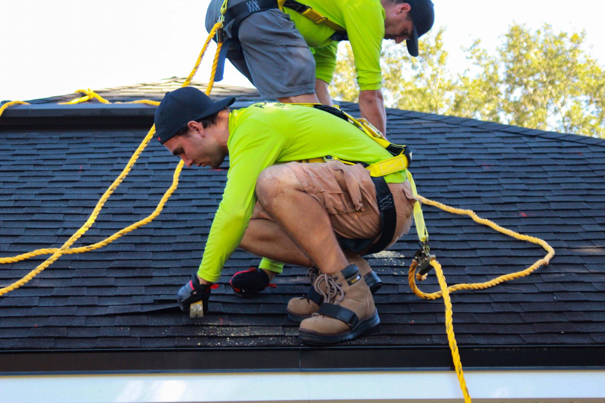 Roof repair service