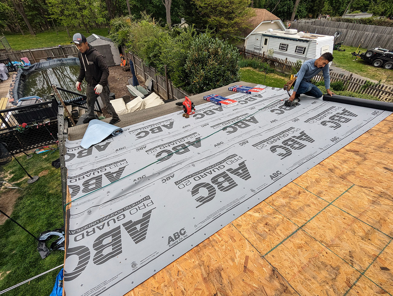 shingle roof replacement