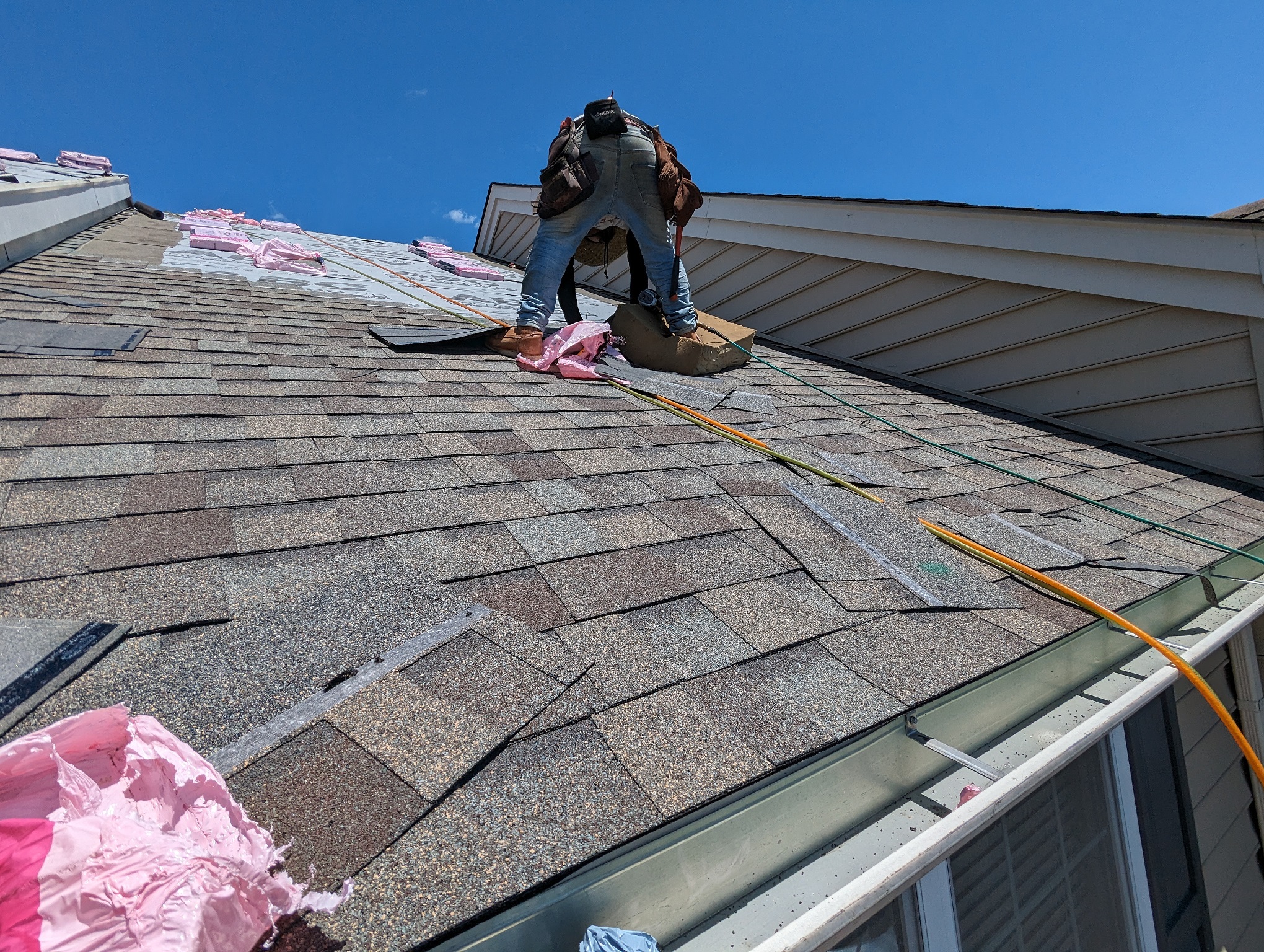 Roof structure repair